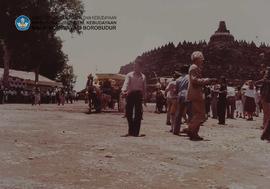 Peresmian Pemugaran Candi Borobudur oleh Presiden RI.