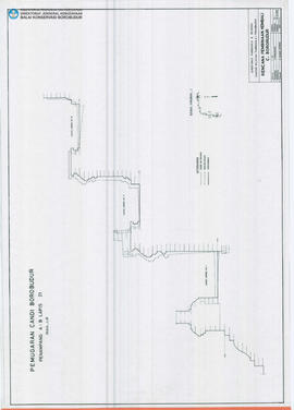 Irisan Penampang A - B Lapis 21 Candi Borobudur
