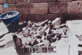 Kumpulan fragmen Stupa tingkat I No. 28. 22-1-1985.