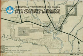 Gambar Site Master Plan Borobudur- Mendut- Pawon Alternatif 1