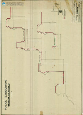 Gambar Irisan Penampang C-D Bidang 33 Candi Borobudur